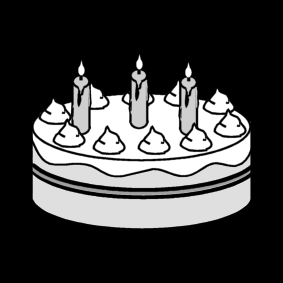 birthday / birthday cake